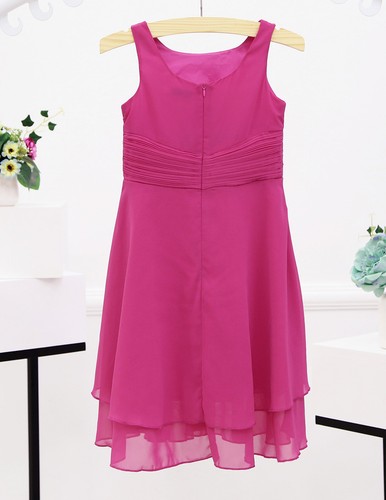 Flower Girls Princess Dress Birthday Wedding Bridesmaid Formal Party Gown Maxi - Picture 9 of 46