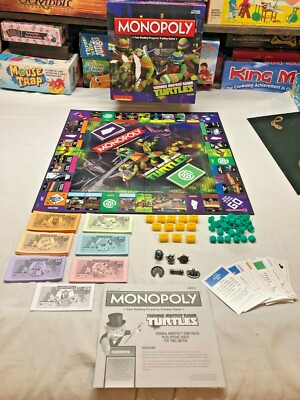2014 Monopoly Teenage Mutant Ninja Turtles TMNT Replacement Parts - Your Choice!