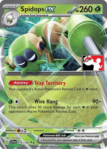 Spidops Ex 019/198 Prize Pack Series Cards