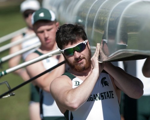 Michigan State Spartans Uniform Rowing Suit Unisuit Singlet Crew Team Large - Picture 3 of 8