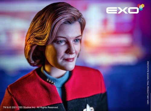 Star Trek 1/6 Captain Kathryn Janeway Star Fleet Voyager NEU EXO-6 AUF LAGER - Bild 2 von 8