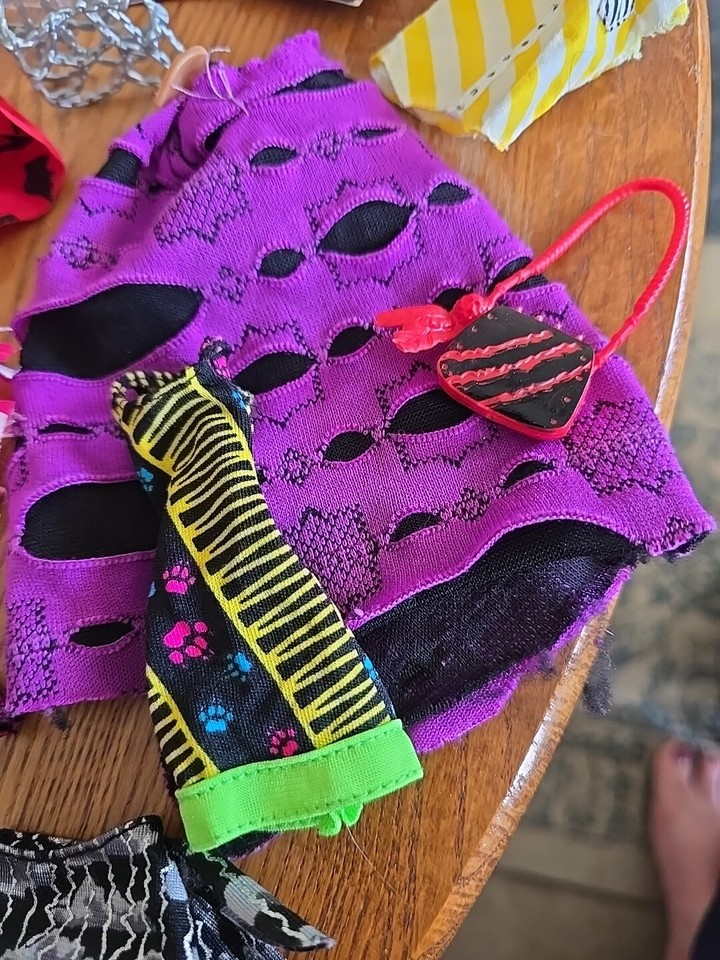 Lot Of Mattel Monster High Doll Accessories Clothes eBay
