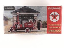 1919 Special Edition Chrome GMC Tanker - Texaco Diecast Bank Series #17-r90e