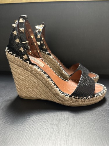 Valentino Rockstud Wedges - Picture 3 of 9