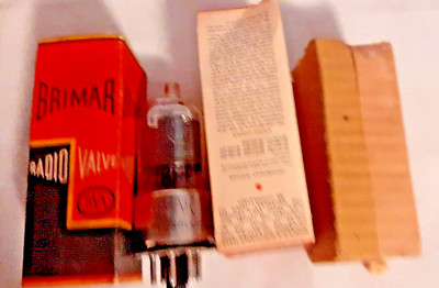 Brimar 12Q7GT Röhre Radioröhre Elektronenröhre electron tube OVP NOS