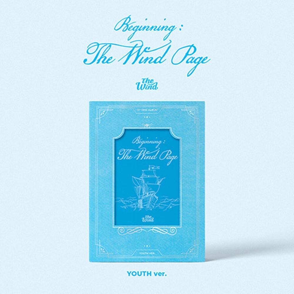 THE WIND 1st Mini Album [Beginning The Wind Page] CD+Book+Post+
