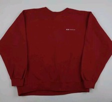 Vintage 90s Reebok Logo Embroidered Sweatshirt Vtg Sport Athletic USA Sz L