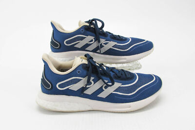 Adidas Women Shoe Supernova Size 7M Blue Athletic Running Sneaker Pre Owned vq