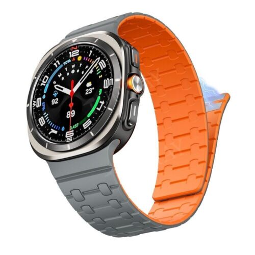 Magnet Silikon Armband für Samsung Galaxy Watch Ultra 47MM Uhrenarmband Wrist NEU - Bild 3 von 31