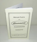 Brunswick Phonograph Repair Parts Manual Reproduction