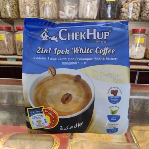 Paquete de 5 sobres Chek Hup 2 en 1 Ipoh café blanco y crema café equilibrado 12 - Imagen 3 de 4