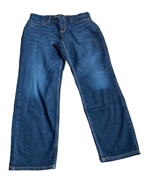 Old Navy Mens Blue Denim Athletic Taper Medium Wash Jeans Size 34