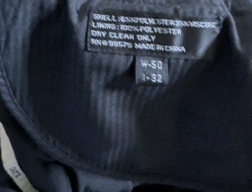 Bolzano Uomo Collezione Antirughe 50/32 Abito Uomo Pantalone Oliva Nuovo con etichette - Foto 7 di 7