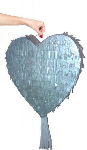 Herz Gold Silber Pinata Hochzeit Abschlussball Henne Geburtstag Mädchen Liebe Valentinstag Party - Bild 13 von 21