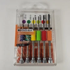 VESSEL TD-56S Precision Screwdriver Set Made In Japan +0