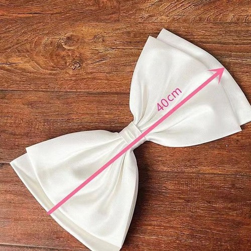 Vestido de novia con lazo de satén separado nudos vestidos de graduación extraíbles nudos de satén - Imagen 5 de 15