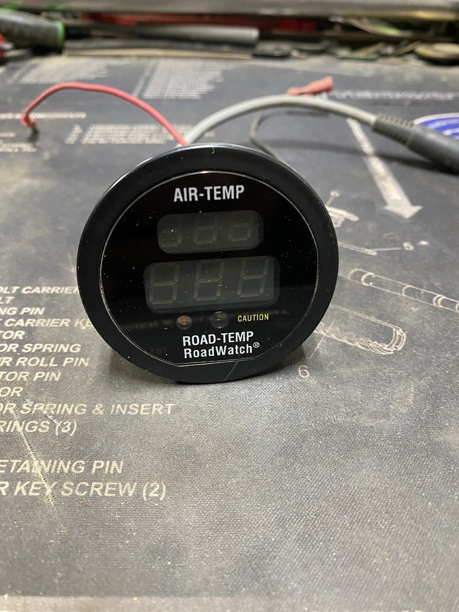 RoadWatch SS Road-Temp Display Assembly 849-0068-001