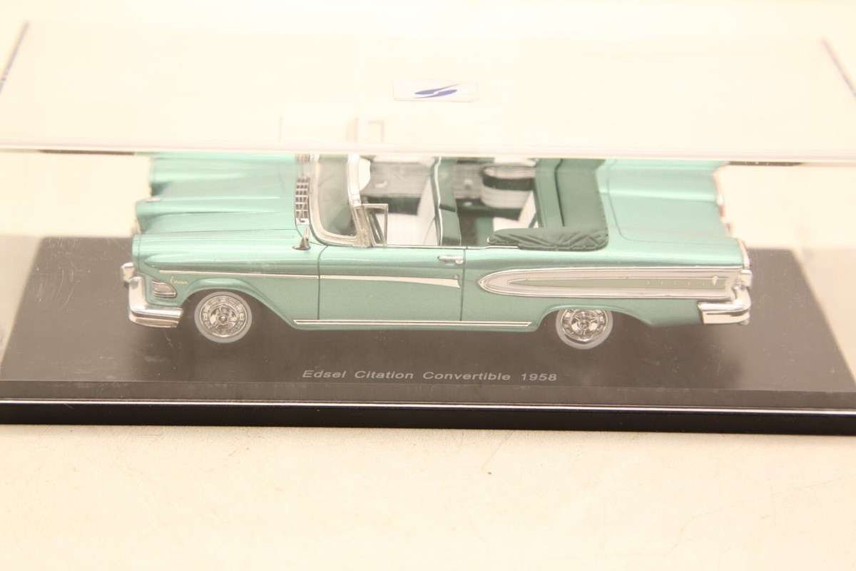 ミニカー SPARK Edsel Citation Convertible 1958 1/43 SPARK Classic Ford Edsel Citation, convertible , red