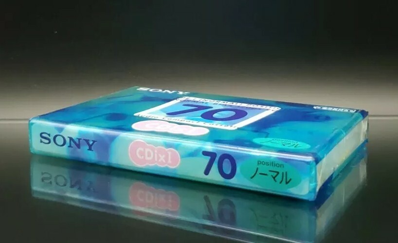 SONY CDix-I 70 1997 JAPAN TYPE I BLANK CASSETTE TAPE (1) () for