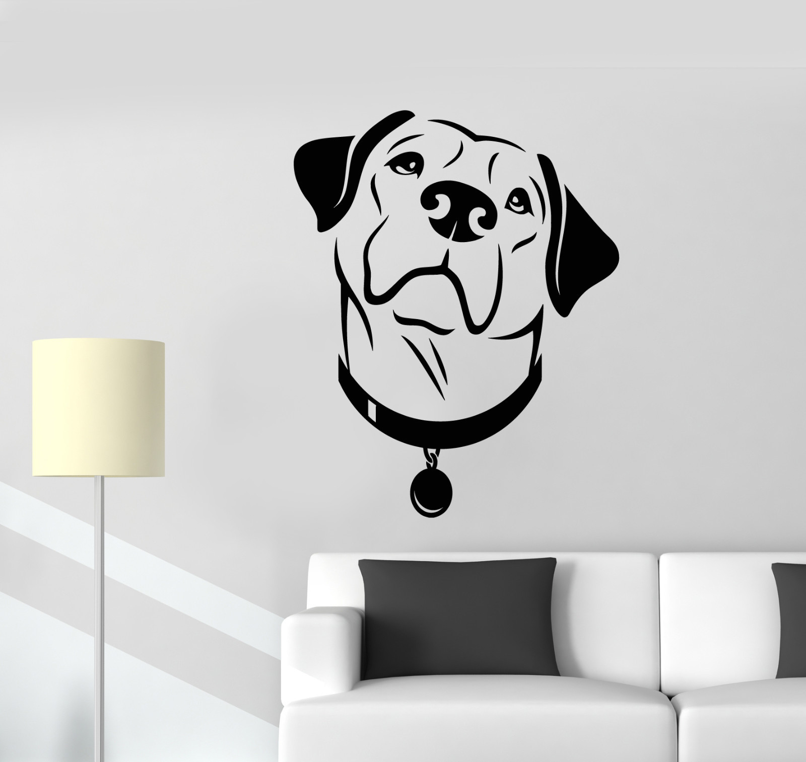 dog wall clings