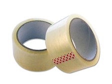 (4,73&euro;/100M.) 288Rl. Packband Klebeband Paketband Klar Extra Stark 66m 50mm 55my