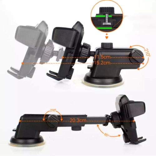 Soporte Sostenedor Estante Magnetico De Telefono Celular Para Coche Auto Nuevo - Picture 5 of 12