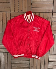 Winston Cup 25th Daytona 500 Vintage Red Varsity Jacket Size Large