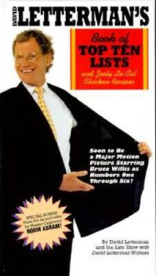 #ad David Letterman#x27;s Book of Top Ten Lists Hardcover By Letterman David GOOD $3.88