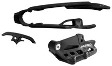 Chain Guide & Swingarm Slider Kit V 2.0 - - Black Acerbis 2462630001