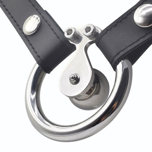 NUEVO Dispositivo Jaula de Castidad Masculina Cinturón Negativo Sissy Anillo Inoxidable Esclavos de Metal - Imagen 37 de 42