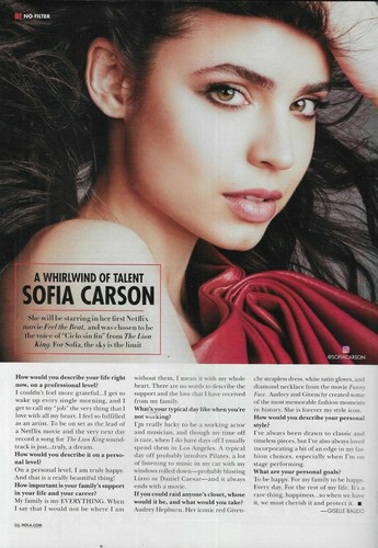 Hola Magazine Next Latin Generation Sofia Carson Omar Chaparro Beauty Awards . - Picture 5 of 12