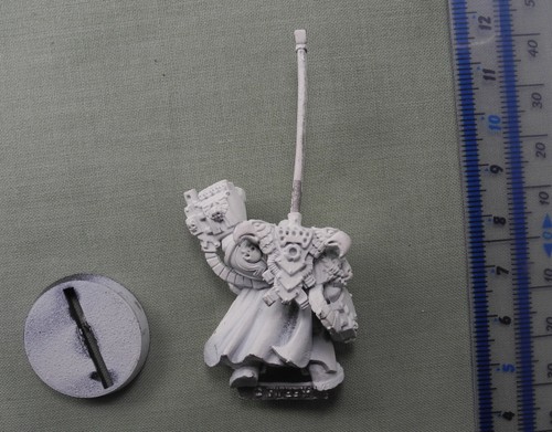 MARNEUS CALGAR sin estandarte-top Metal Marines Espaciales Ultramarines Ejército 40K Años 90 24 - Imagen 3 de 3