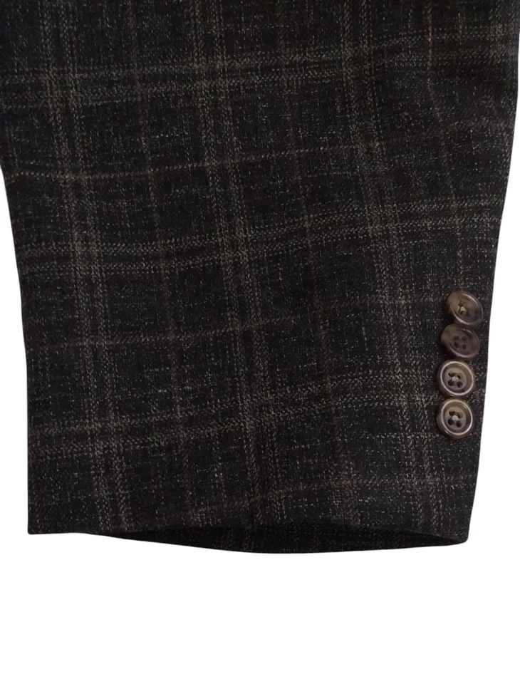 Jack Victor Prossimo Lindenwood Three Button Wool Silk Linen Sport Coat 56R - Image 4 of 4