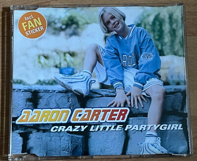 Mega Rare 3-Track-Maxi-CD: Aaron Carter - Crazy Little Party Girl (1997)