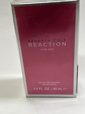Kenneth Cole REACTION FOR HER Perfume Women Spray 1 oz, Factory Sealed, Eau De