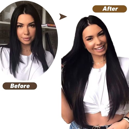 Real Remy Human Hair Extensions Nail U Tip Glue Fusion Pre Bonded Keratin Hair - Picture 9 of 27