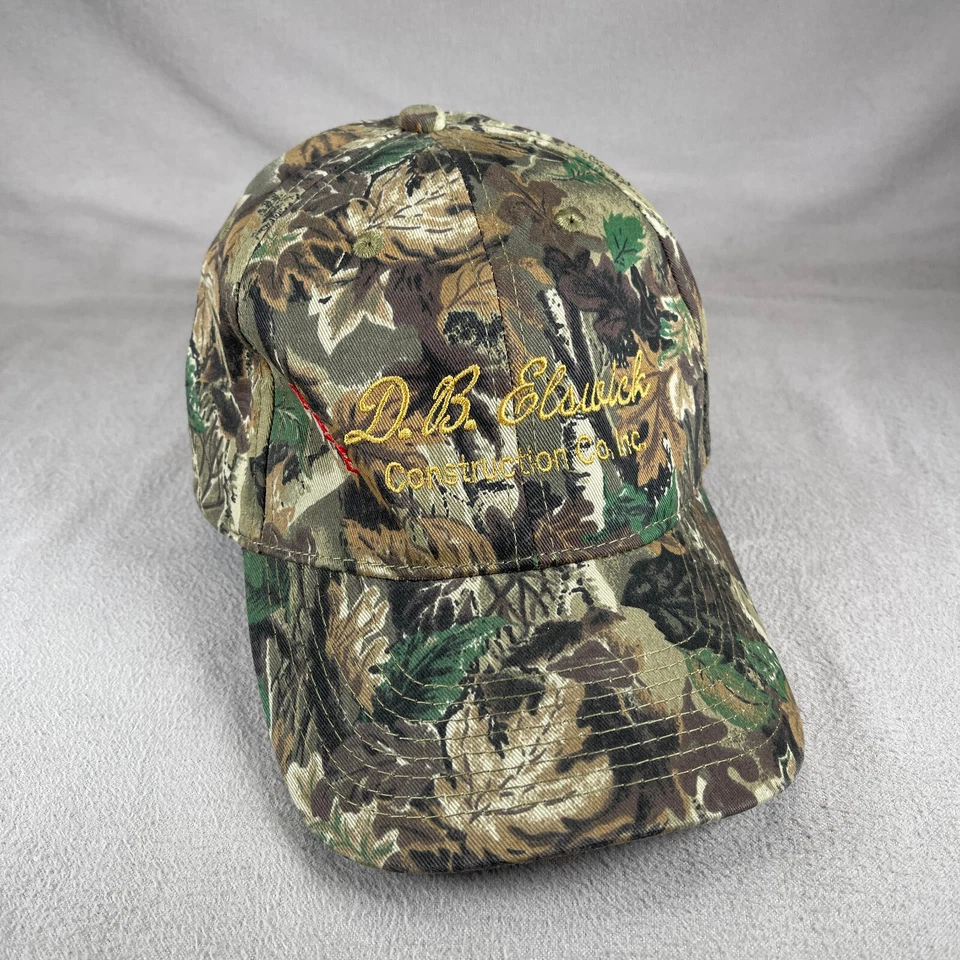 迷彩帽男式 OS Strapback RealTree Total Source Frac Chem 狩猎户外 — 第 2/4 张图片