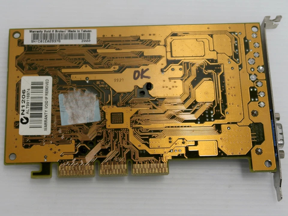 nVidia Riva TNT2 M64, 32MB SDR, 64 BIT, AGP 2x/4x, CTNT2VSD, VIDEO CARD, WORKING - Image 4 of 4