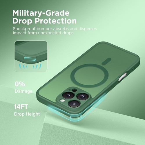 For iPhone 16 15 14 13 12 Pro Max Shockproof Case &Screen Protector & Camera Len - Picture 43 of 68