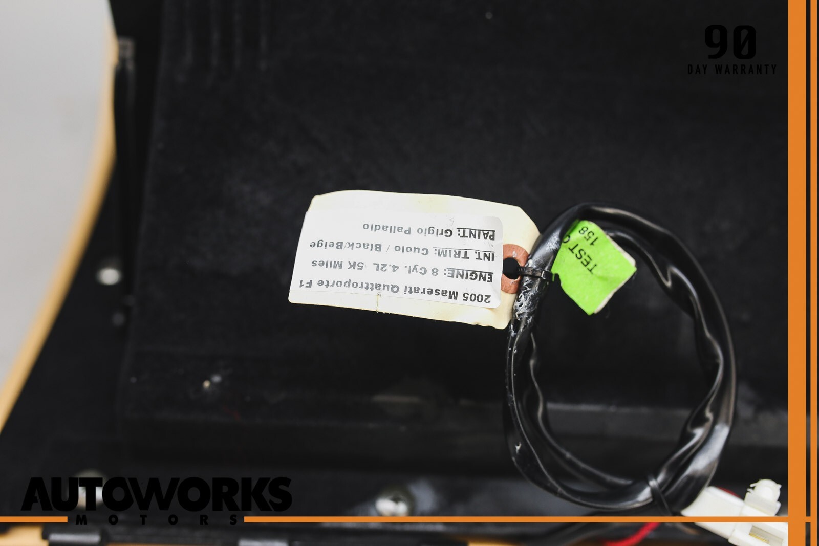 03-13 Maserati Quattroporte M139 Dash Board Dashboard Glove Box Compartment OEM