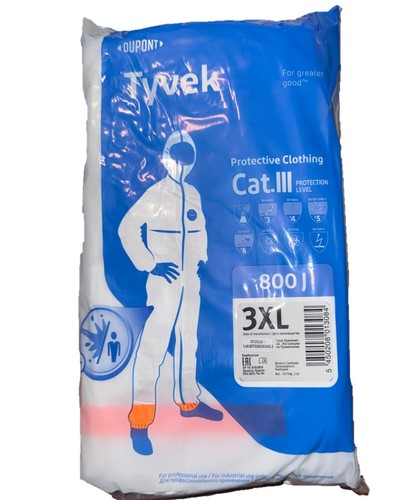 ABRIGO DE LABORATORIO ISOCLEAN TYCHEM PROSHIELD overall Dupont UNISEX Tyvek TYCHEM PROSHIELD ☣️☢️ - Imagen 27 de 47