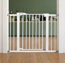 Babel Baby Gate for Doorways and Stairs, 26''-40'' Auto Close Dog/Puppy Gate,