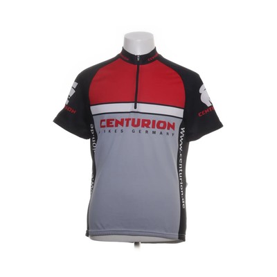 Centurion, Fahrradtrikot, Größe: L, Schwarz/Rot/Grau, Polyester, Print #OyH