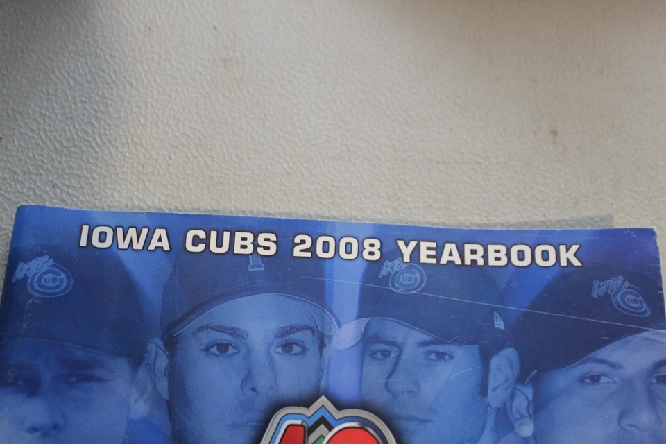 2008 Iowa Cubs Baseball Team AAA Yearbook / Program - Image 2 of 4