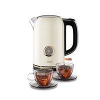 Klarstein Victoria Wasserkocher 1,7 Liter 2200W Mit 360° Sockel Zeitloses Design
