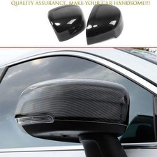 For Volvo Xc40 2019-2026 Carbon Fiber Side Rearview Door Mirror Cap Cover Trim For Volvo Xc40 2019-2026 Carbon Fiber Side Rearview Door Mirror Cap Cover Trim
