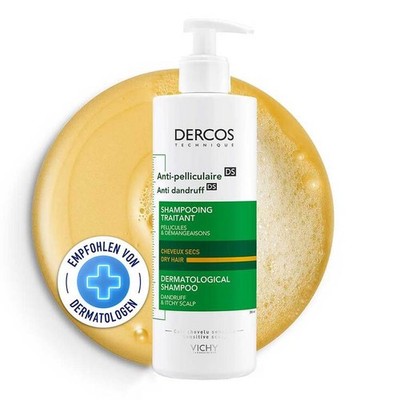 Vichy Dercos Anti-Schuppen Shampoo trockene Kopfhaut · 390 ml · PZN 11594422