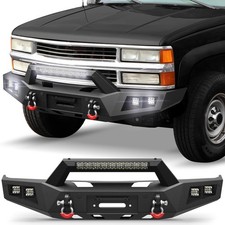 Off-road Steel Front Bumper Fit 1992-1999 Chevy Suburban Tahoe Gmc Yukon Trucks Off-road Steel Front Bumper Fit 1992-1999 Chevy Suburban Tahoe Gmc Yukon Trucks