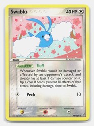 Swablu 79/107 EX Deoxys Common