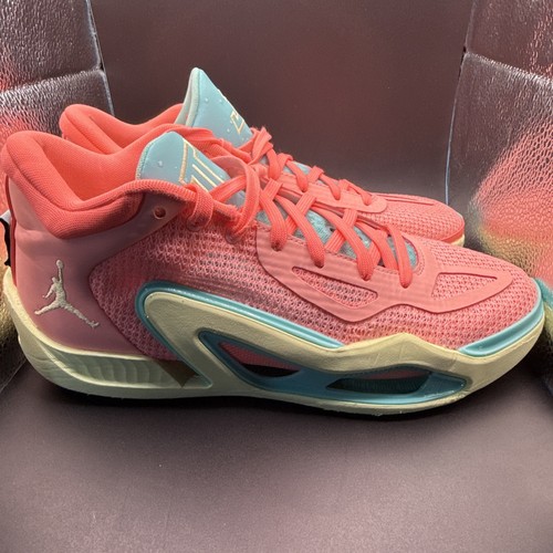 Size 8.5 - Jordan Tatum 1 Pink Lemonade, DV6208-600, Slightly Beat, No Box, 6/10 - Picture 5 of 12